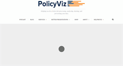 Desktop Screenshot of policyviz.com