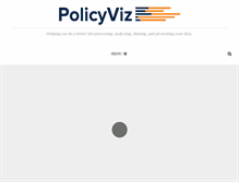 Tablet Screenshot of policyviz.com